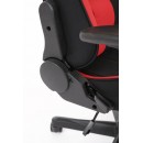 Кресло компьютерное HALMAR CAYMAN красный/черный